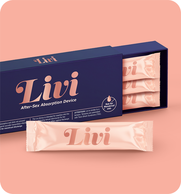 Livi After-Sex Absorption Device 3 pk